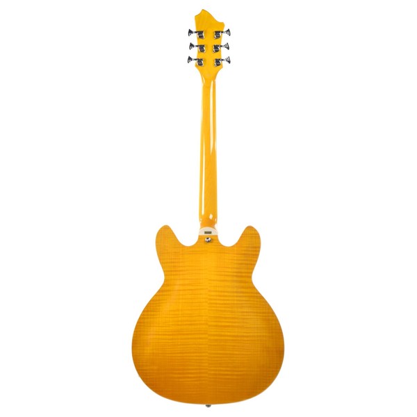Hagstrom Super Viking Semi-Hollow Guitar, Yellow