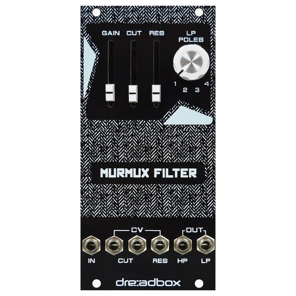 Dreadbox White Lines Euro Module - Murmux Filter - Front