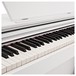 DP-10X Digital Piano by Gear4music + Piano Stool Pack, White