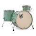 SJC Drums Tour 22'' 3 Piece Shell Pack, LTD ED Washed Mint with Chrome HW