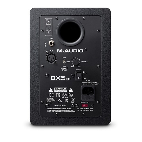 M-Audio BX5 D3 Studio Monitors 3