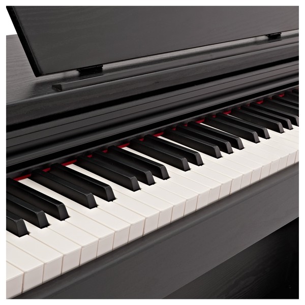 DP-10X Digital Piano by Gear4music + Piano Stool Pack, Matte Black