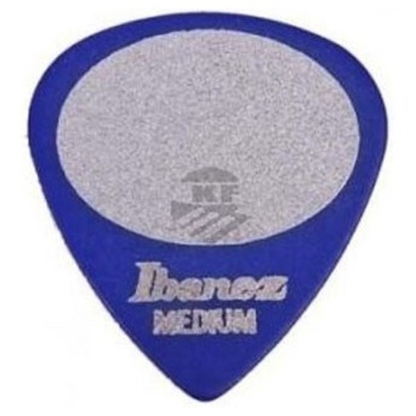 Ibanez PA16MS-BL Plectrums Sand Grip, 0.8mm, Blue, Bag Of 50 - front
