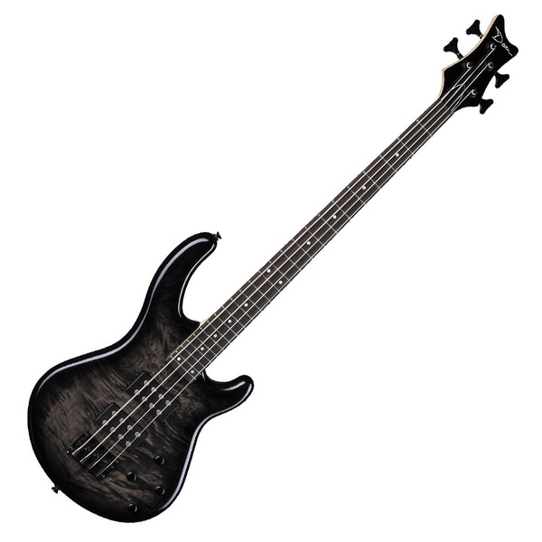 Dean Edge 2 Burled Maple Bass Guitar, Trans Blackburst 1