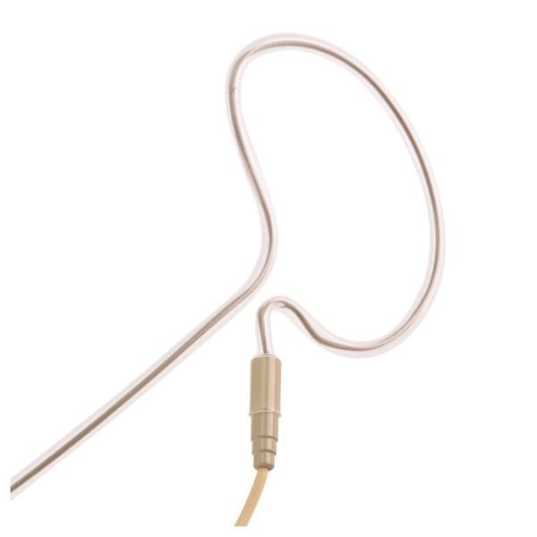 SubZero Single Ear Tan Headset Microphone, Universally Compatible