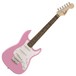 Squier By Fender Mini Stratocaster 3/4 Size Electric Guitar, Pink