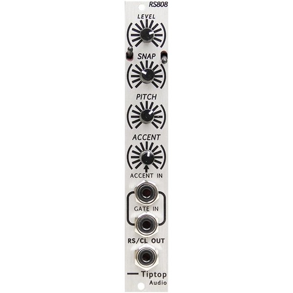 TipTop Audio RS808 Analog Rimshot and Claves Drum Module 1