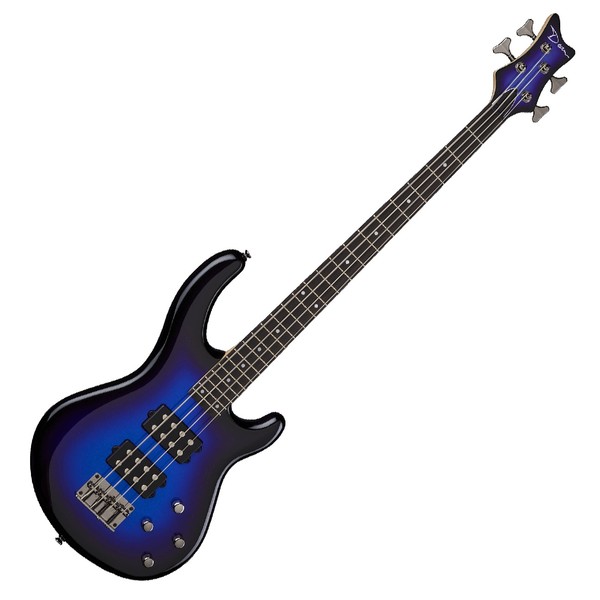 Dean Edge 3 Bass Guitar, Electric Purple Metallic Burst 1