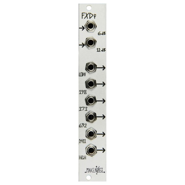 Make Noise FXDf 6 Band Fixed Filter - Front