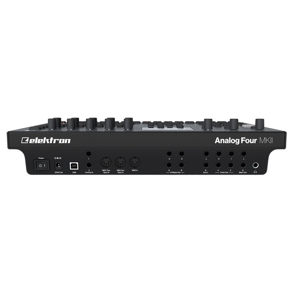 Analog Four MK2 Synthesizer - Rear