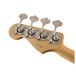 Fender Road Worn 60s Jazz Bass, Pau Ferro, Fiesta Red Headstock Back