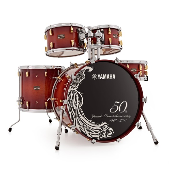 Yamaha Absolute Maple Hybrid 50th Anniversary Shell Pack, Sunburst