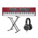 Nord Stage 2 EX 88 Stage Piano with Stand and AKG Headphones - Bundle