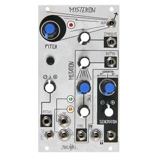 Make Noise Mysteron Dual Digital Waveguide Module - Front