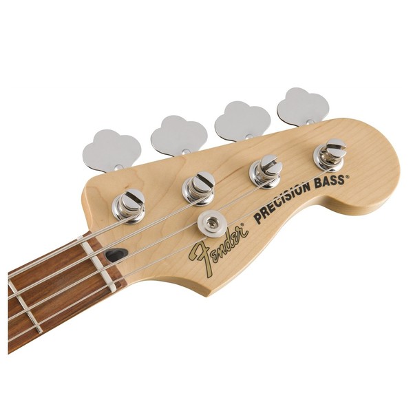Fender Deluxe Active P Bass Special, Pau Ferro, Olympic White Headstock