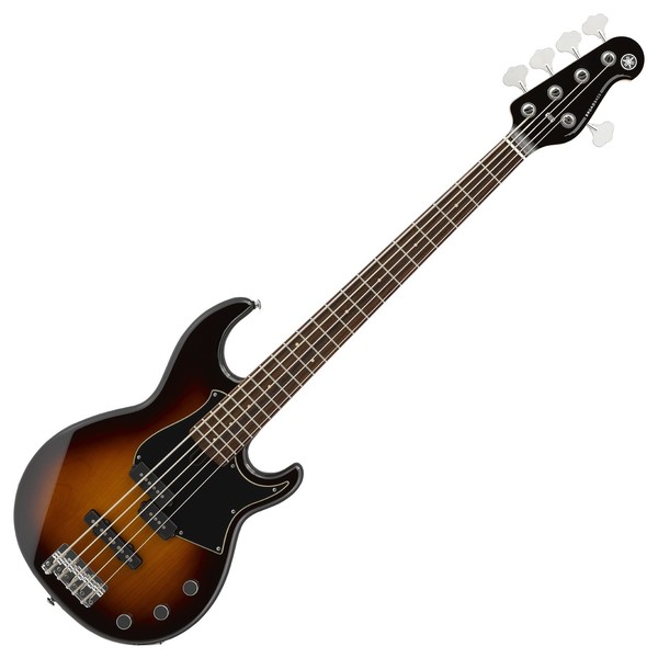 Yamaha BB 435 5-String Bass Guitar, Tobacco Brown Sunburst
