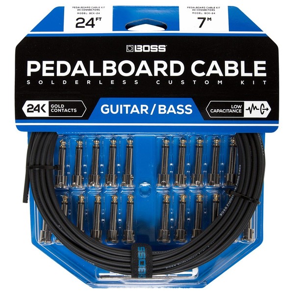 Boss BCK-24 Solderless Pedalboard Cable Kit