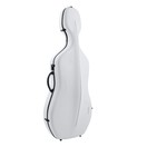 Gewa Air 3.9 Cello Case, White and Bordeaux