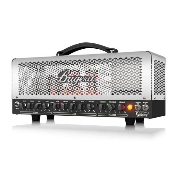 Bugera T50 Infinium Guitar Head Amplifier Left