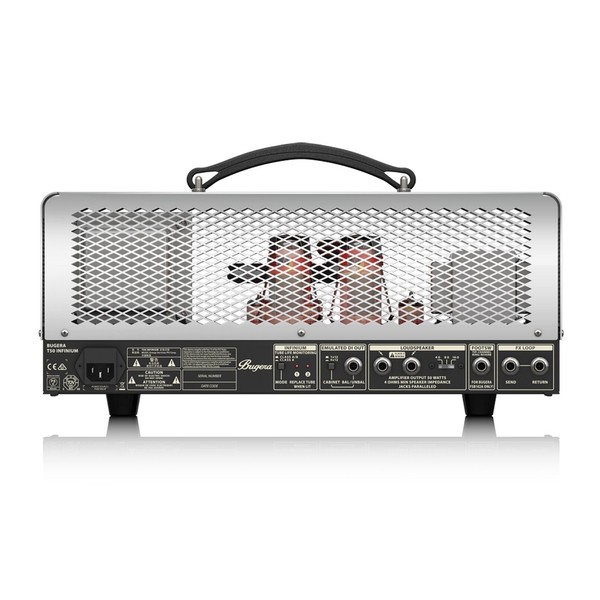 Bugera T50 Infinium Guitar Head Amplifier Back