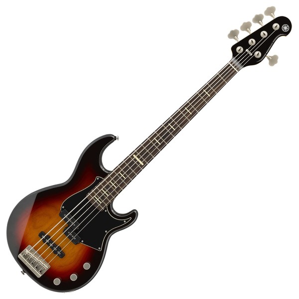 Yamaha BB P35 5-String Bass Guitar, Vintage Sunburst