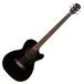 Fender CB-60SCE Acoustic Bass Guitar, Black