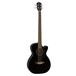 Fender CB-60SCE  Acoustic Bass Guitar, Black Front