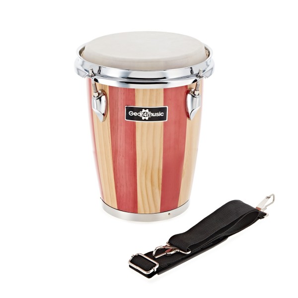 7.5" Wooden Conga with Strap