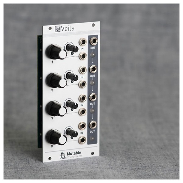 Mutable Instruments Veils Quad VCA Module