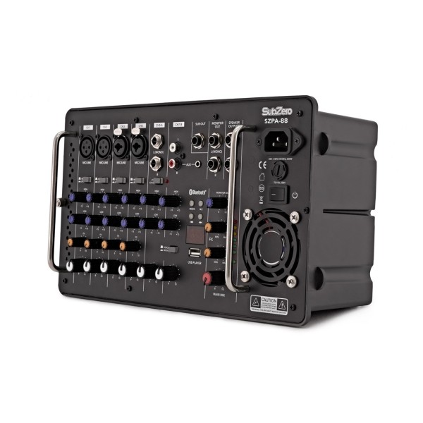 SubZero SZPA-P88 700W Portable PA System with Bluetooth