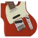 Fender Deluxe Nashville Telecaster Electric Guitar, PF, Fiesta Red pickups