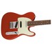 Fender Deluxe Nashville Telecaster Electric Guitar, PF, Fiesta Red