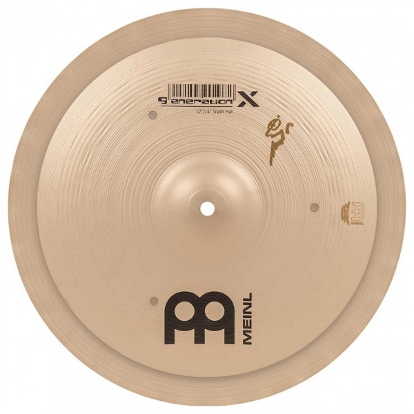 Meinl Generation X 12'' and 14'' Trash Hat Cymbals 