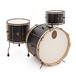 A&F Drum Co. 3pc Black Club Maple Shell Pack