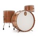 A&F Drum Co. 3pc Mahogany Club Shell Pack