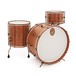A&F Drum Co. 3pc Mahogany Club Shell Pack