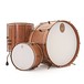 A&F Drum Co. 3pc Mahogany Club Shell Pack