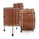 A&F Drum Co. 3pc Mahogany Club Shell Pack