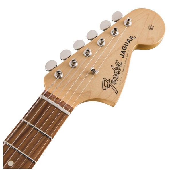Fender Jaguar Classic Player Guitar, Pau Ferro Headstock