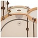 A&F Drum Co. 3pc Field Maple Shell Pack, Antique White