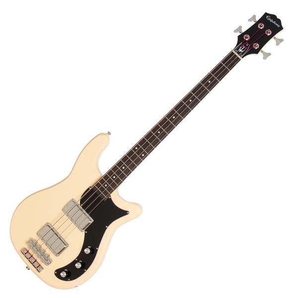 Epiphone Embassy PRO Bass Guitar, Antique Ivory