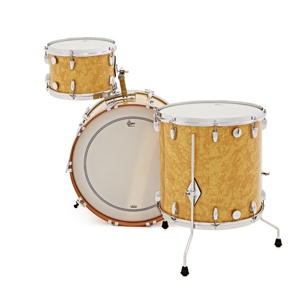 Gretsch USA Broadkaster 22" 3pc Shell Pack, Antique Pearl