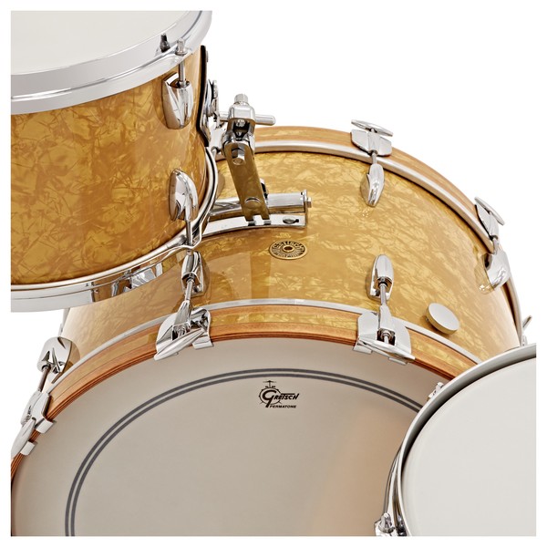 Gretsch USA Broadkaster 22" 3pc Shell Pack, Antique Pearl