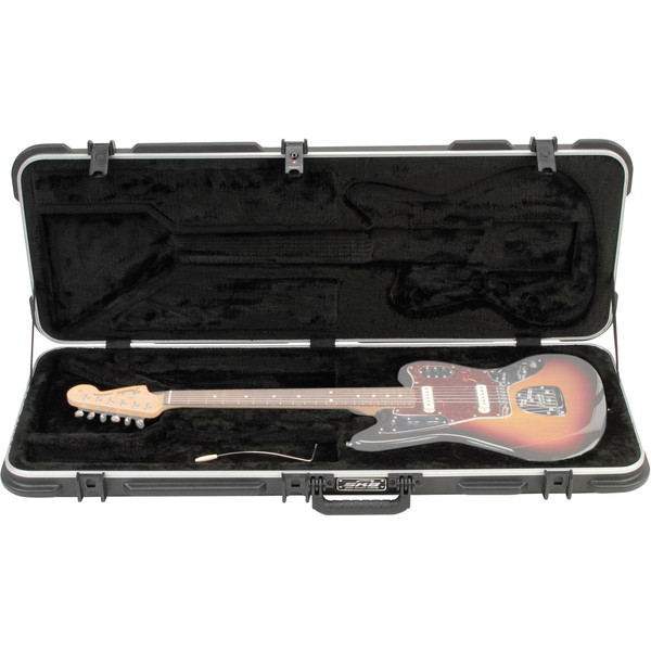 SKB Jaguar/Jazzmaster Shaped Electric Guitar Case - Open (Guitar Not Included)