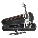 Stagg Shaped Electric Violin Outfit, White - Nearly New