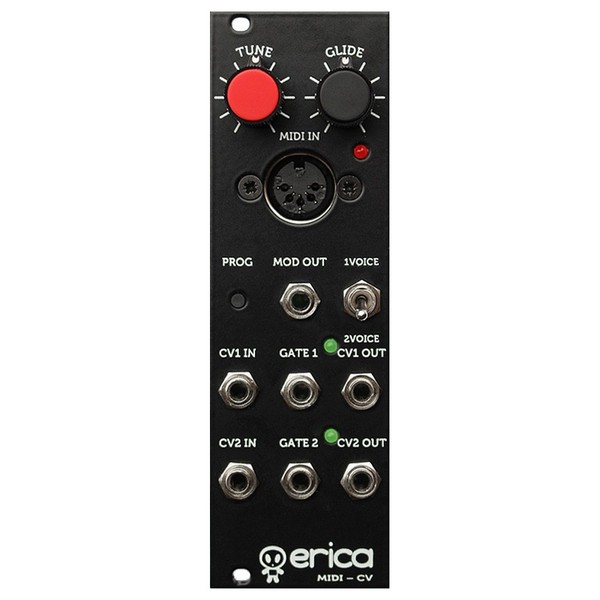 Erica Synths Duophonic Midi-CV Interface - Front