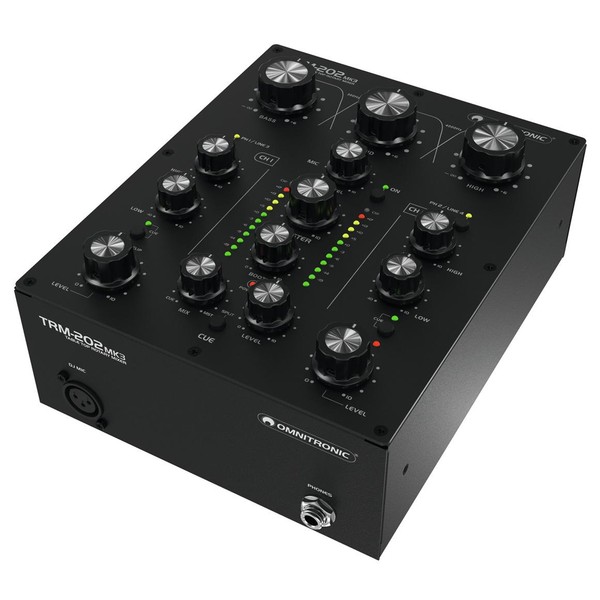 Omnitronic TRM-202MK3 2-Channel Rotary Mixer at Gear4music