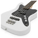 Seattle Bass Guitar by Gear4music, White