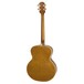 Epiphone De Luxe Classic Acoustic Electric Bass, Vintage Natural Back View