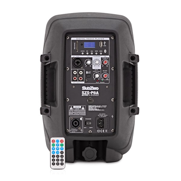 SubZero SZS-P8A 8" Active PA Speaker
